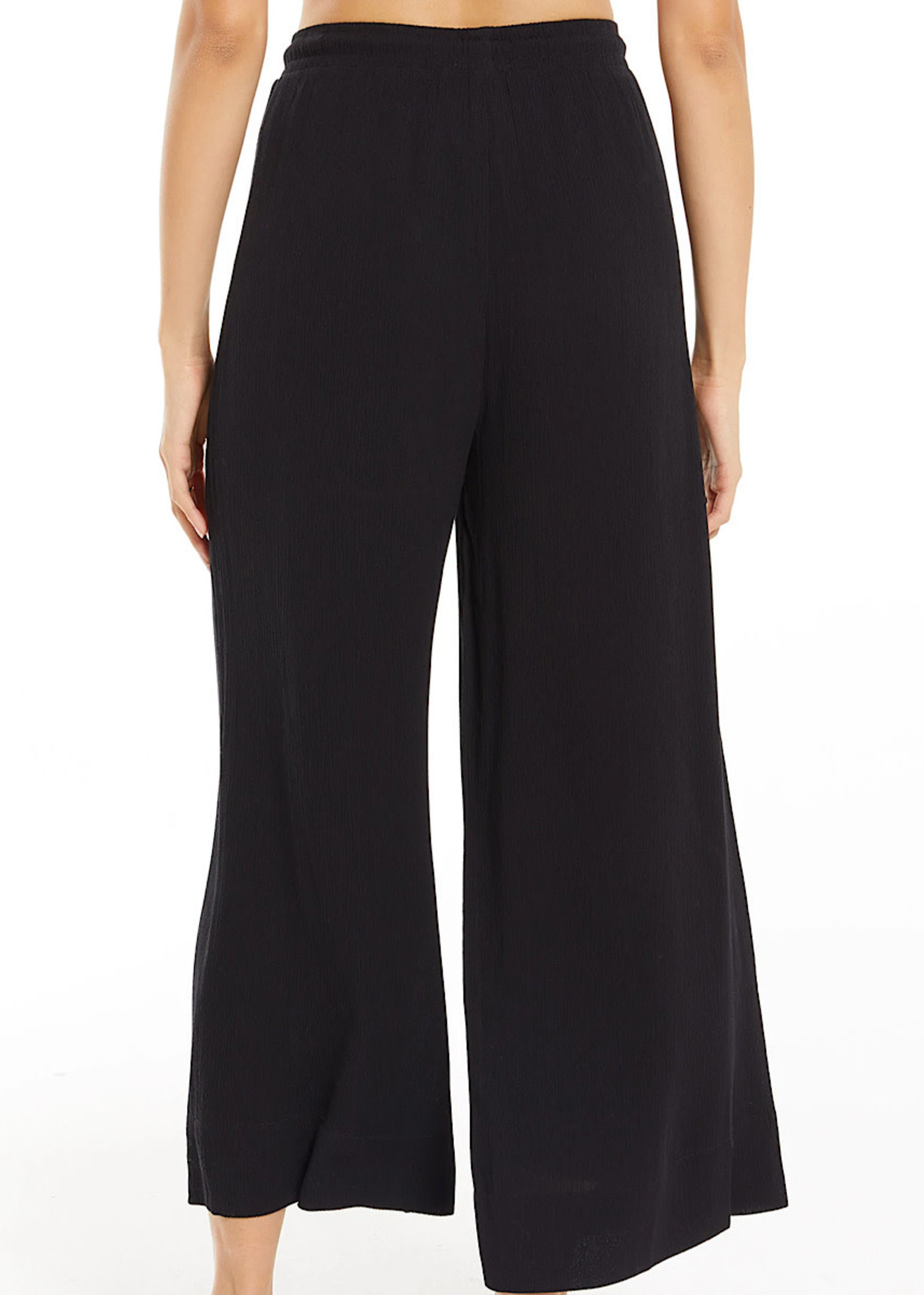 Z Supply Z Supply Whitesands Wide Leg Pants Black