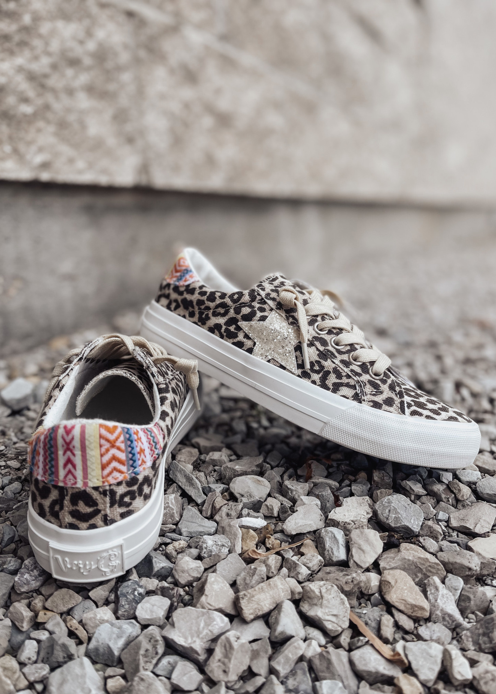 Leopard sales sneakers kmart