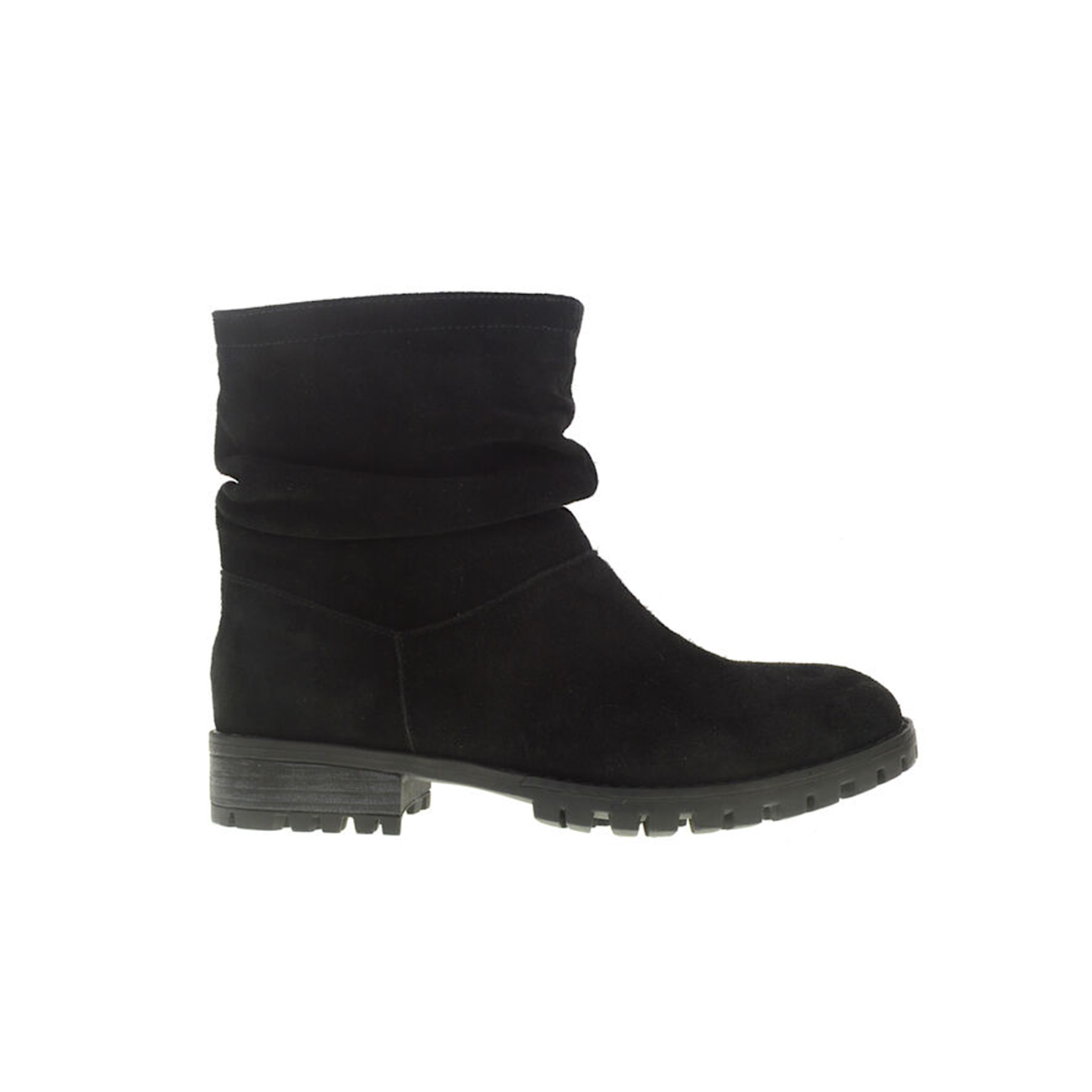 Chinese Laundry Black Burnished Bootie