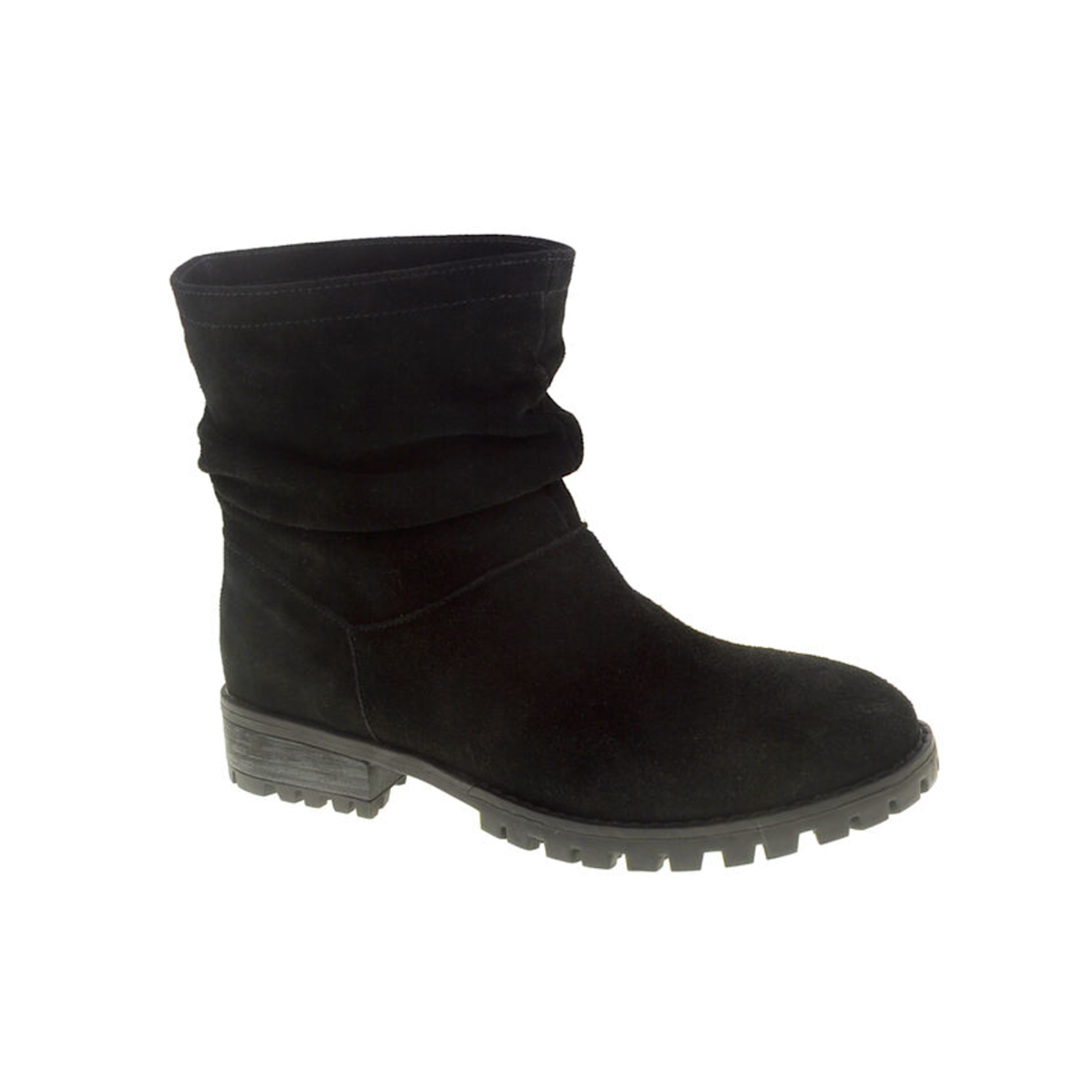 Chinese Laundry Black Burnished Bootie