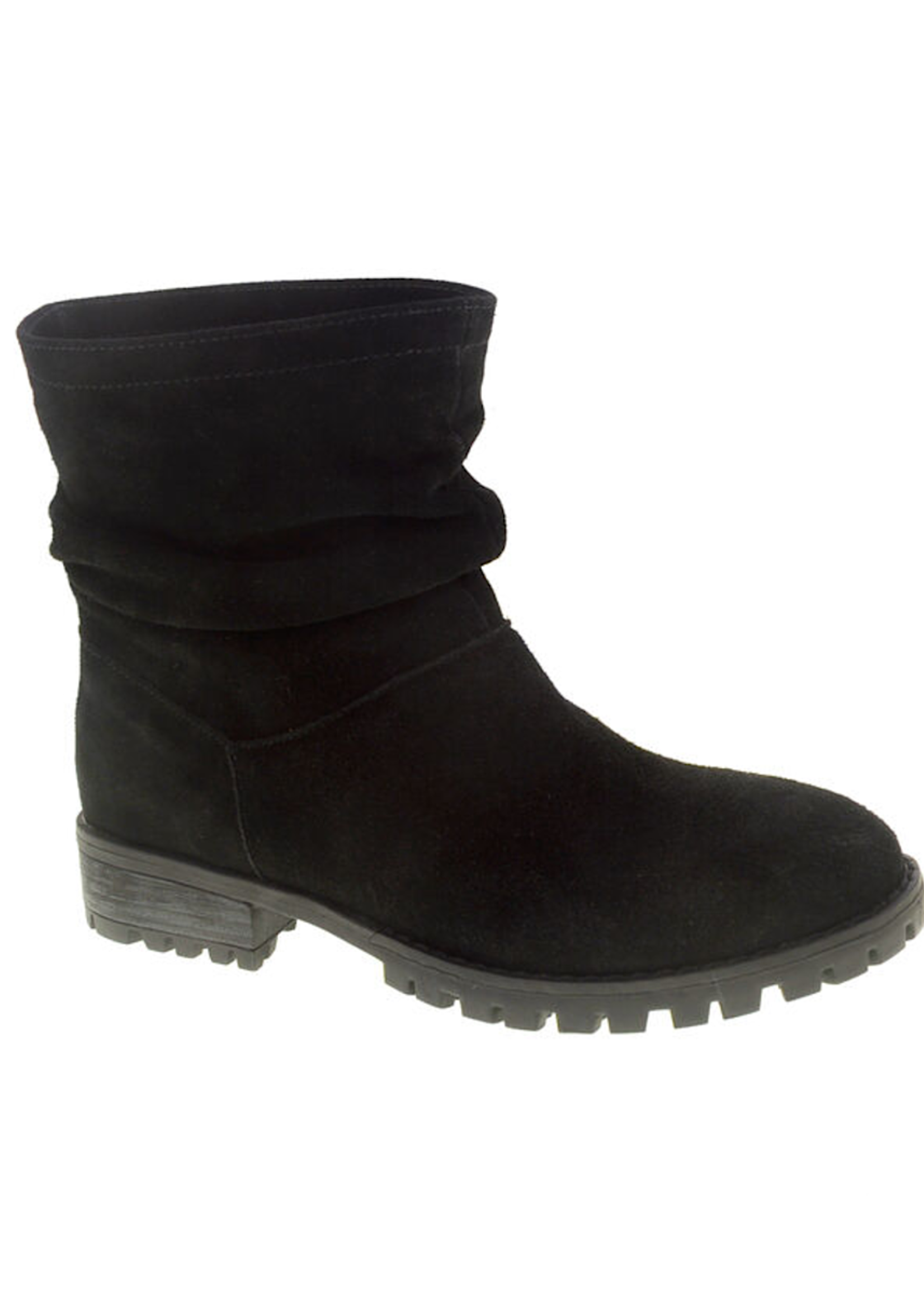 Chinese Laundry Black Burnished Bootie