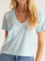 Z Supply Z Supply Classic Skimmer Tee Iced Turquoise