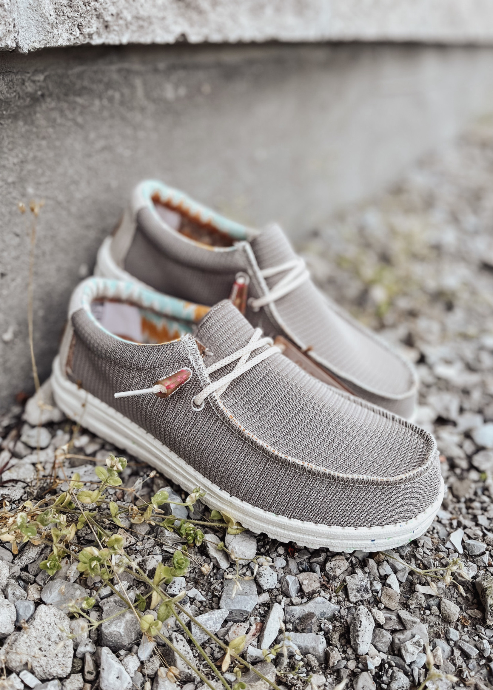 Hey Dude Hey Dude Wally Eco Sox Desert Brown Mens