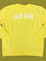Old Row Old Row Pigment Dyed Yellow Crewneck
