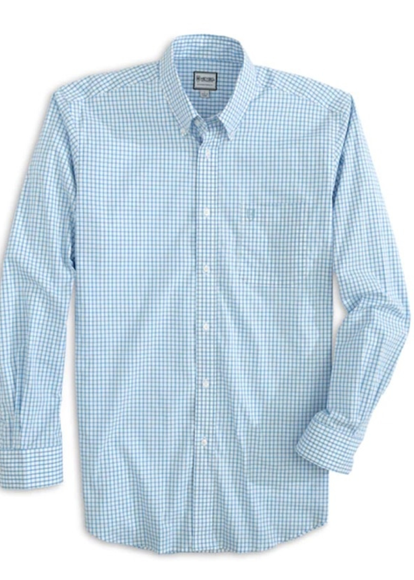 HeyBo Light Blue Pamlico Mini Check