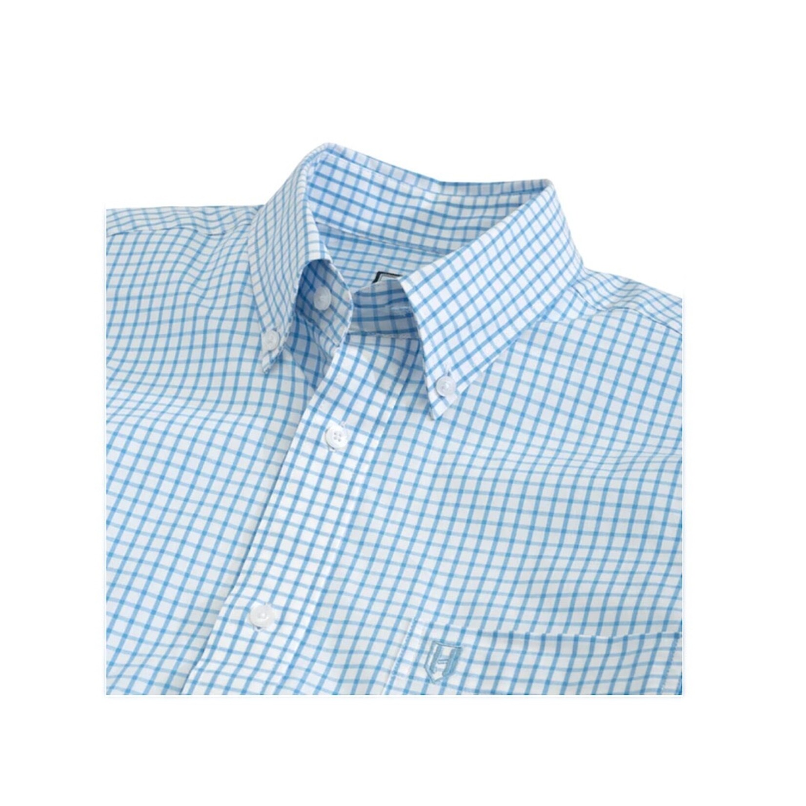 HeyBo Light Blue Pamlico Mini Check