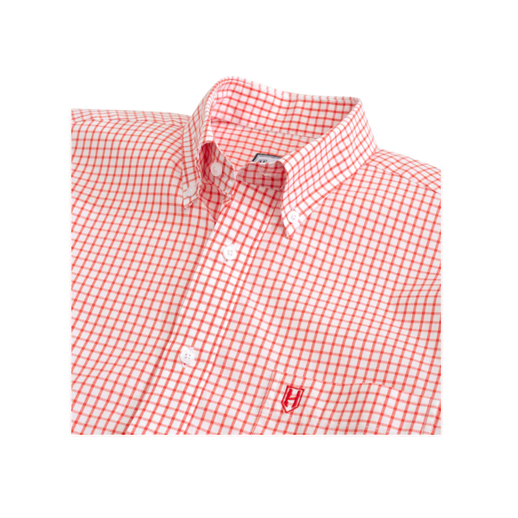 Heybo Pamlico Mini Check Coral