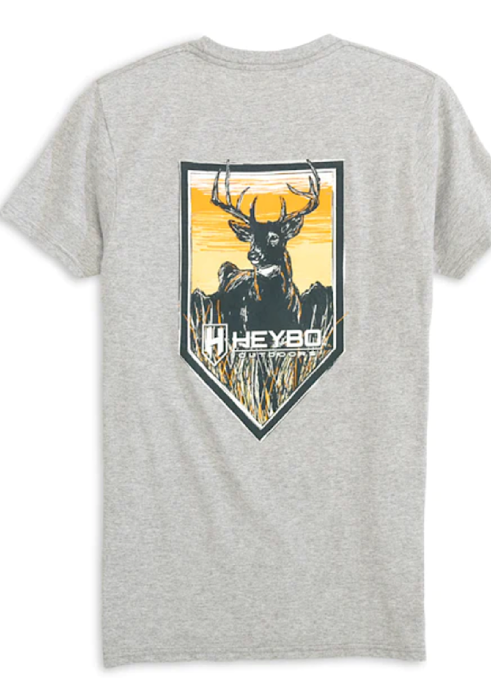 HEYBO Outdoors HeyBo Deer On Shield Graphic Tee