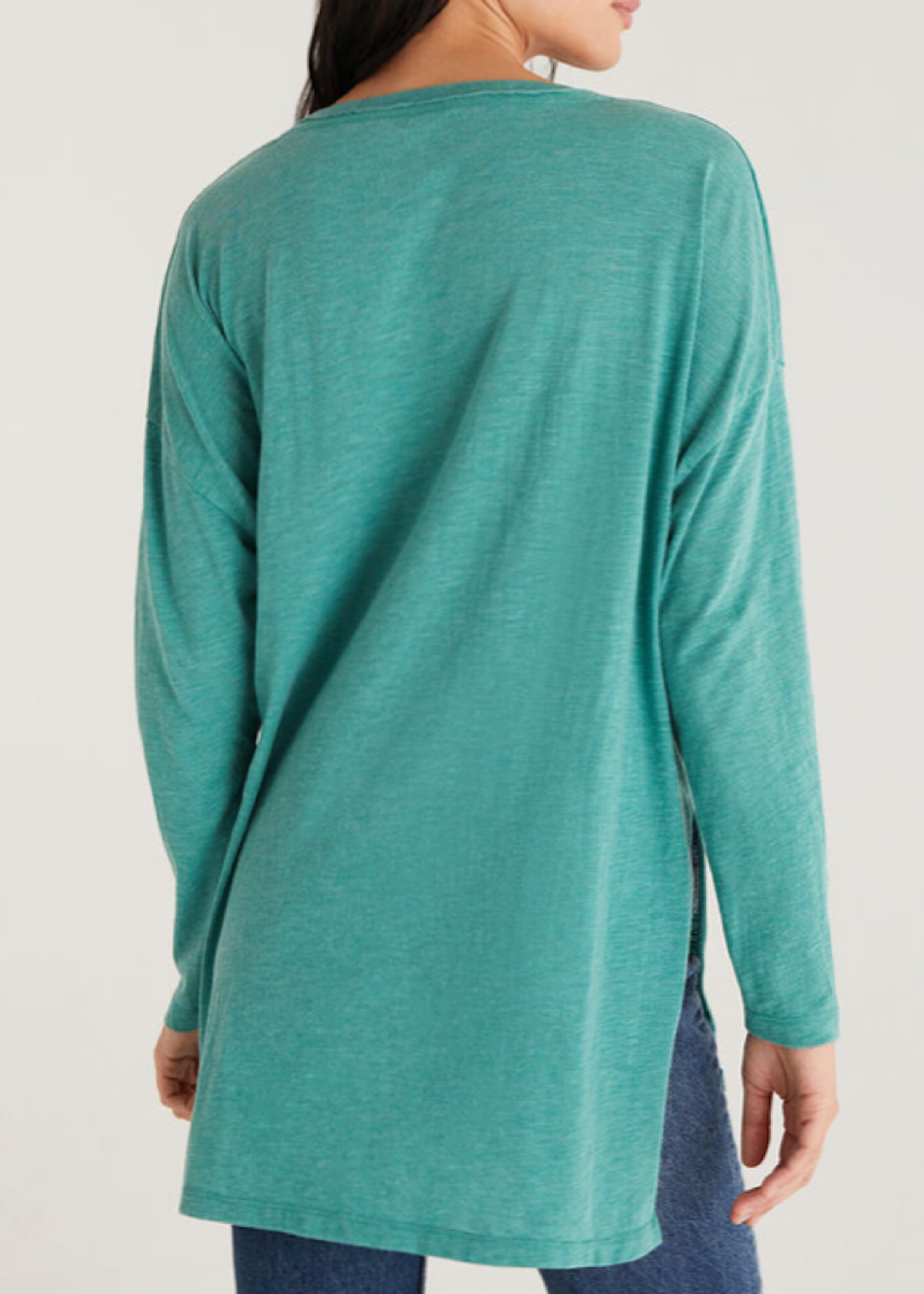 Z Lounge Z supply Super Chill LS Tee Amazon Green