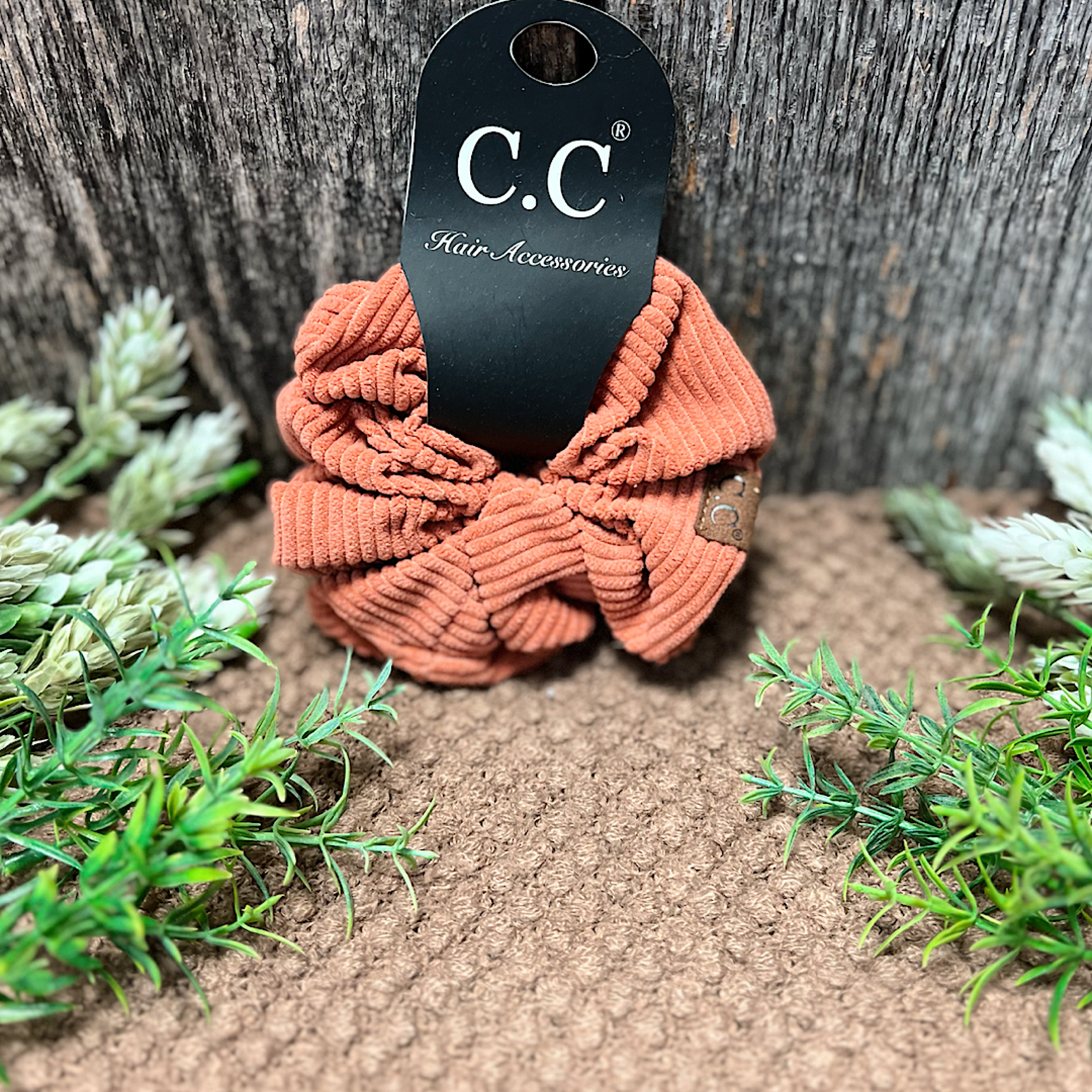 C.C Corduroy Scrunchie