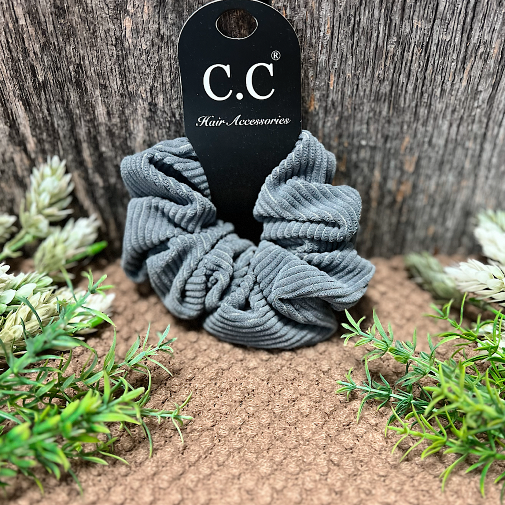 C.C Corduroy Scrunchie