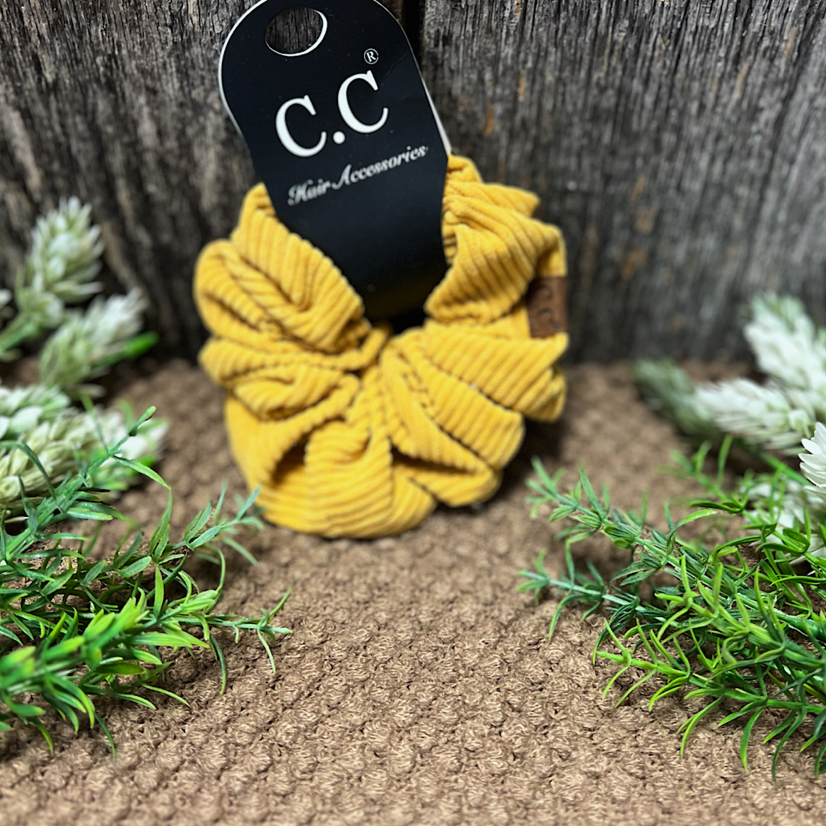 C.C Corduroy Scrunchie