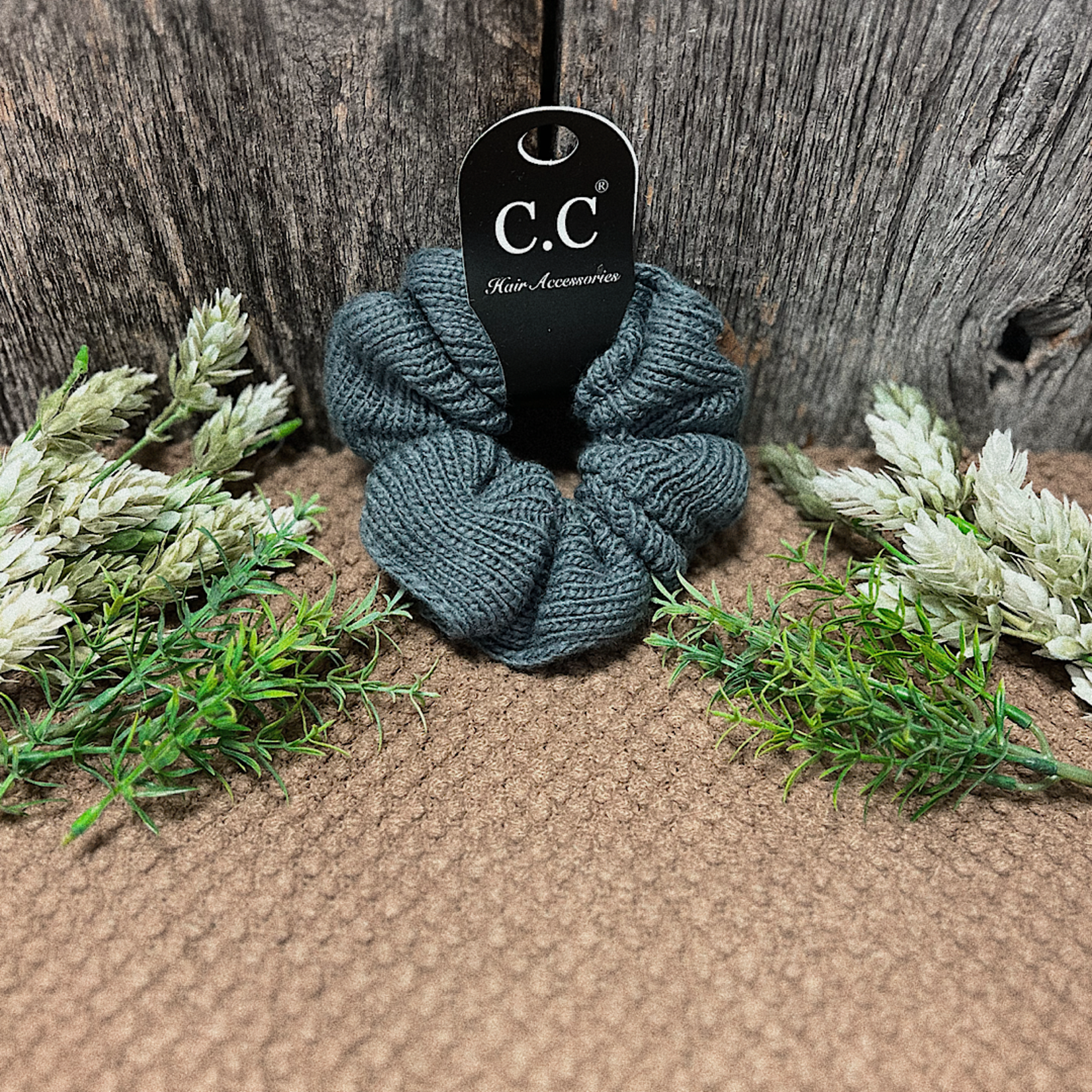 C.C Knit Scrunchie