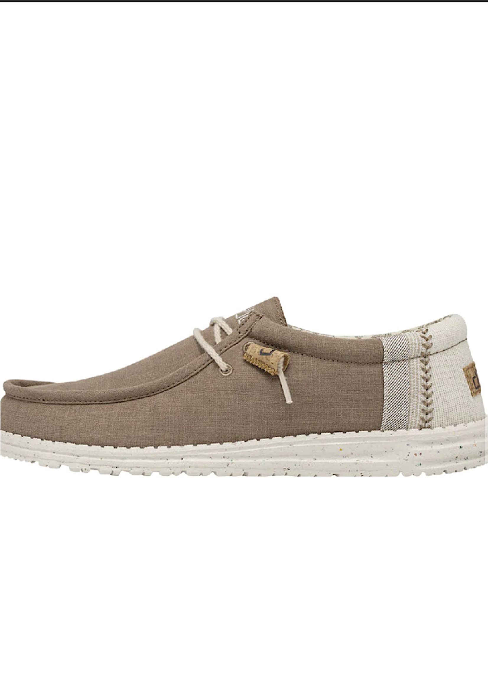 Hey Dude Wally Linen Natural Clay - Main Street Boutique