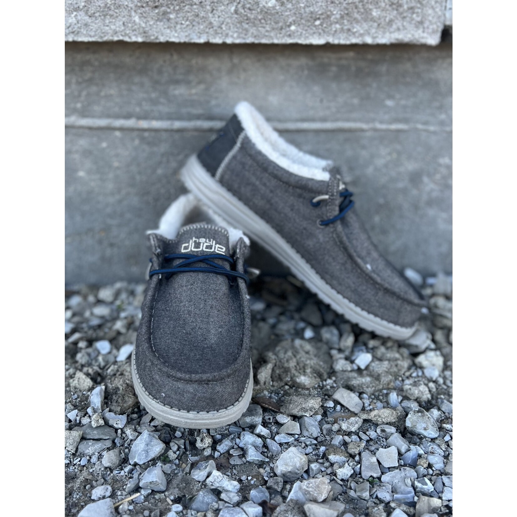 Hey Dude Hey Dude Wally Herringbone Chocolate