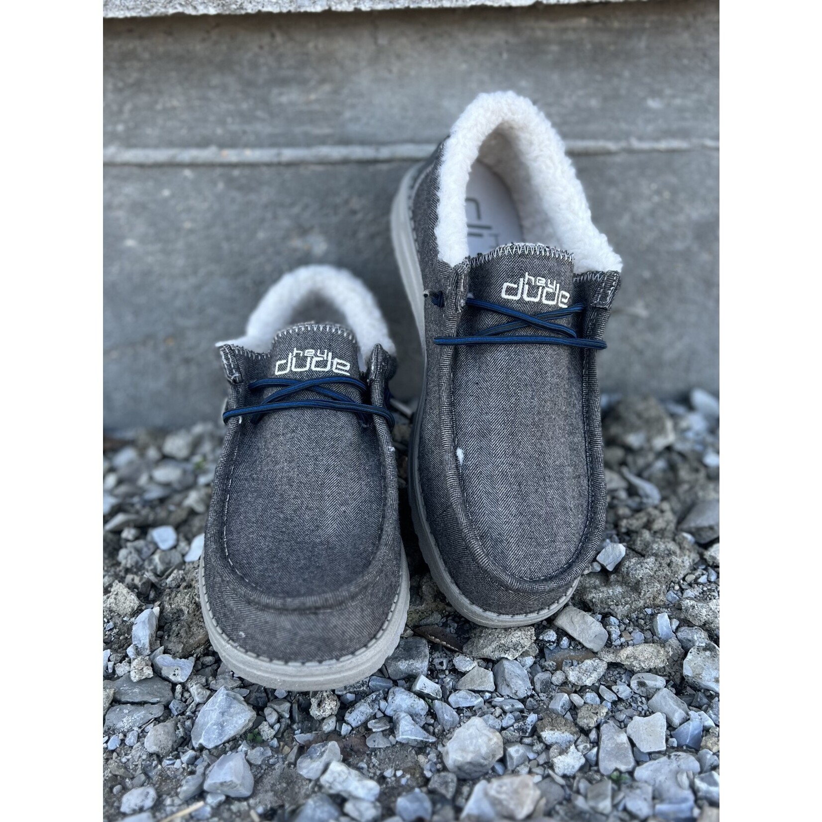 Hey Dude Hey Dude Wally Herringbone Chocolate