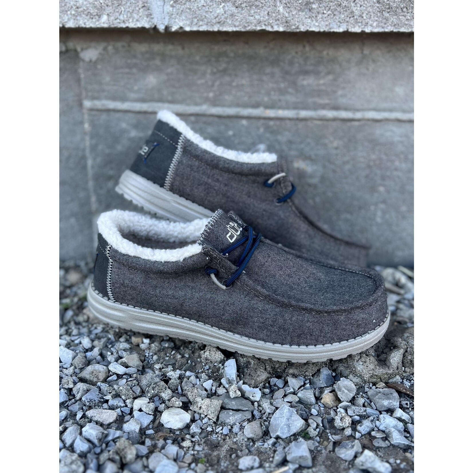 Hey Dude Hey Dude Wally Herringbone Chocolate