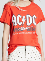 Recycled Karma Paprika ACDC Who Made Who Graphic Tee