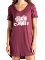 Let's Cuddle Sleep Shirt