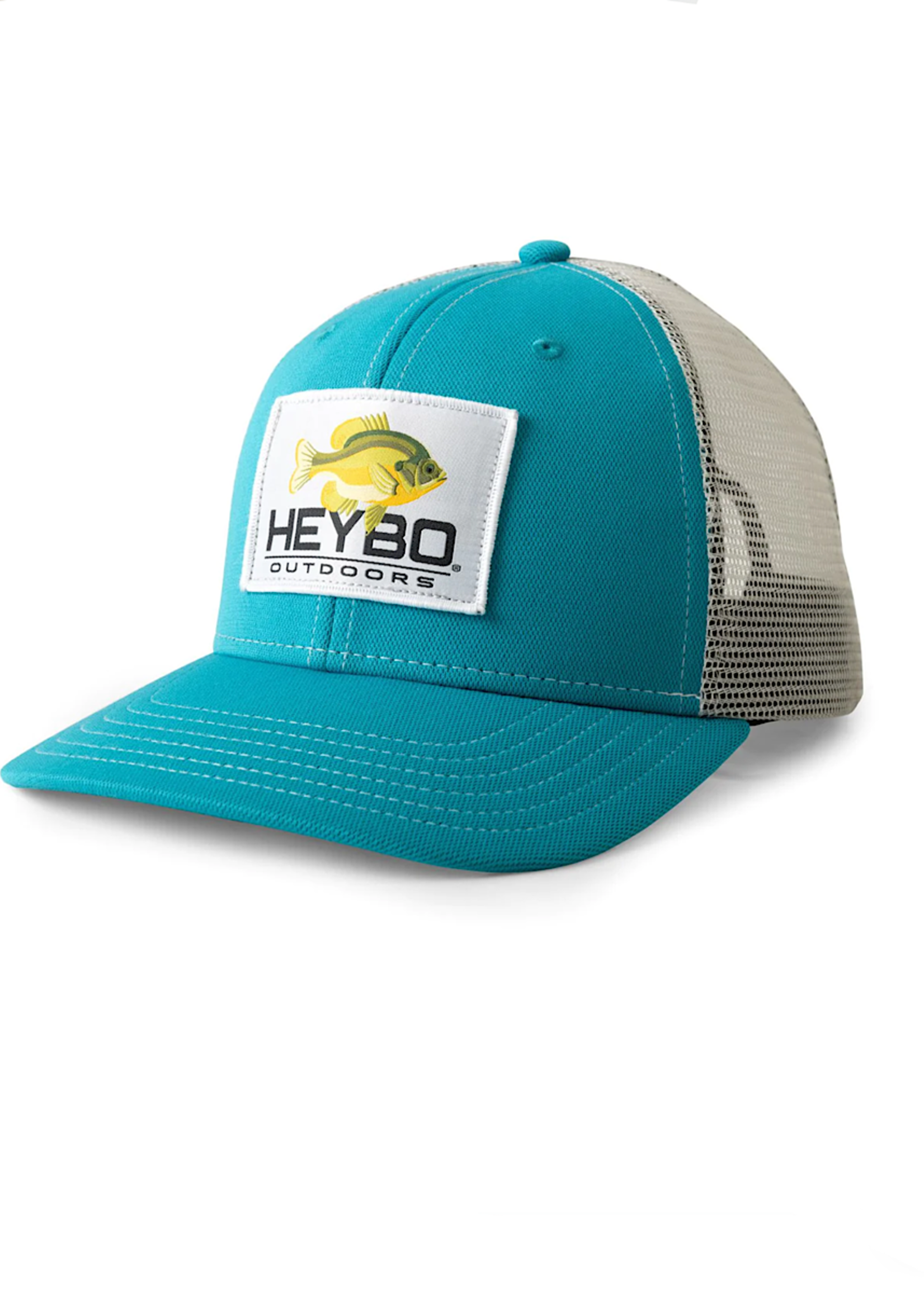 HEYBO Outdoors Heybo Bream Patch Meshback Trucker Tidal Blue/ White-OS