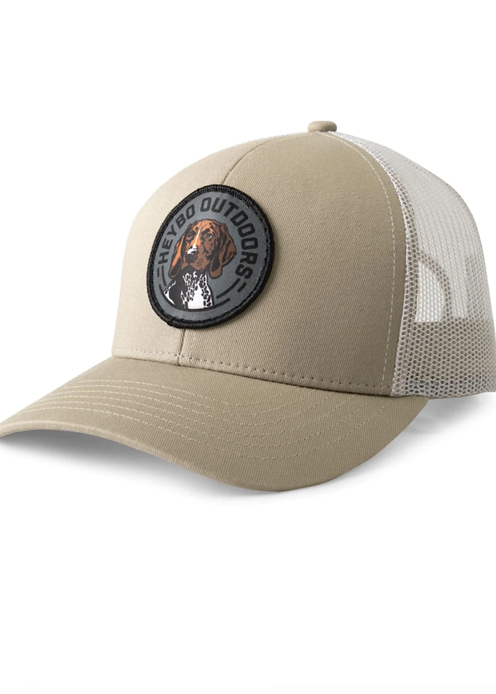 Heybo GSP Patch Meshback Trucker Khaki/White-OS