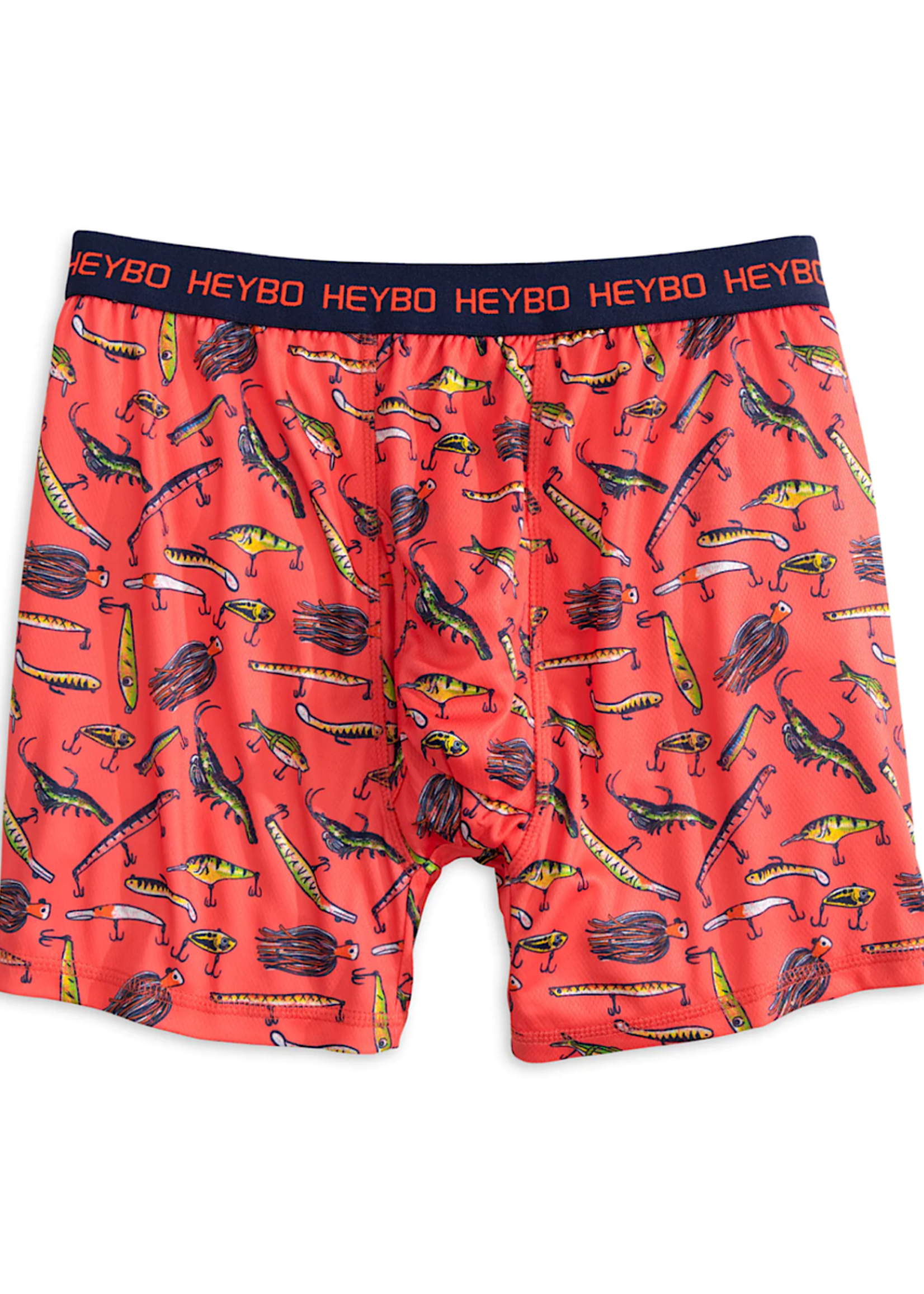 HEYBO Outdoors Heybo Lures Boxer Briefs Coral