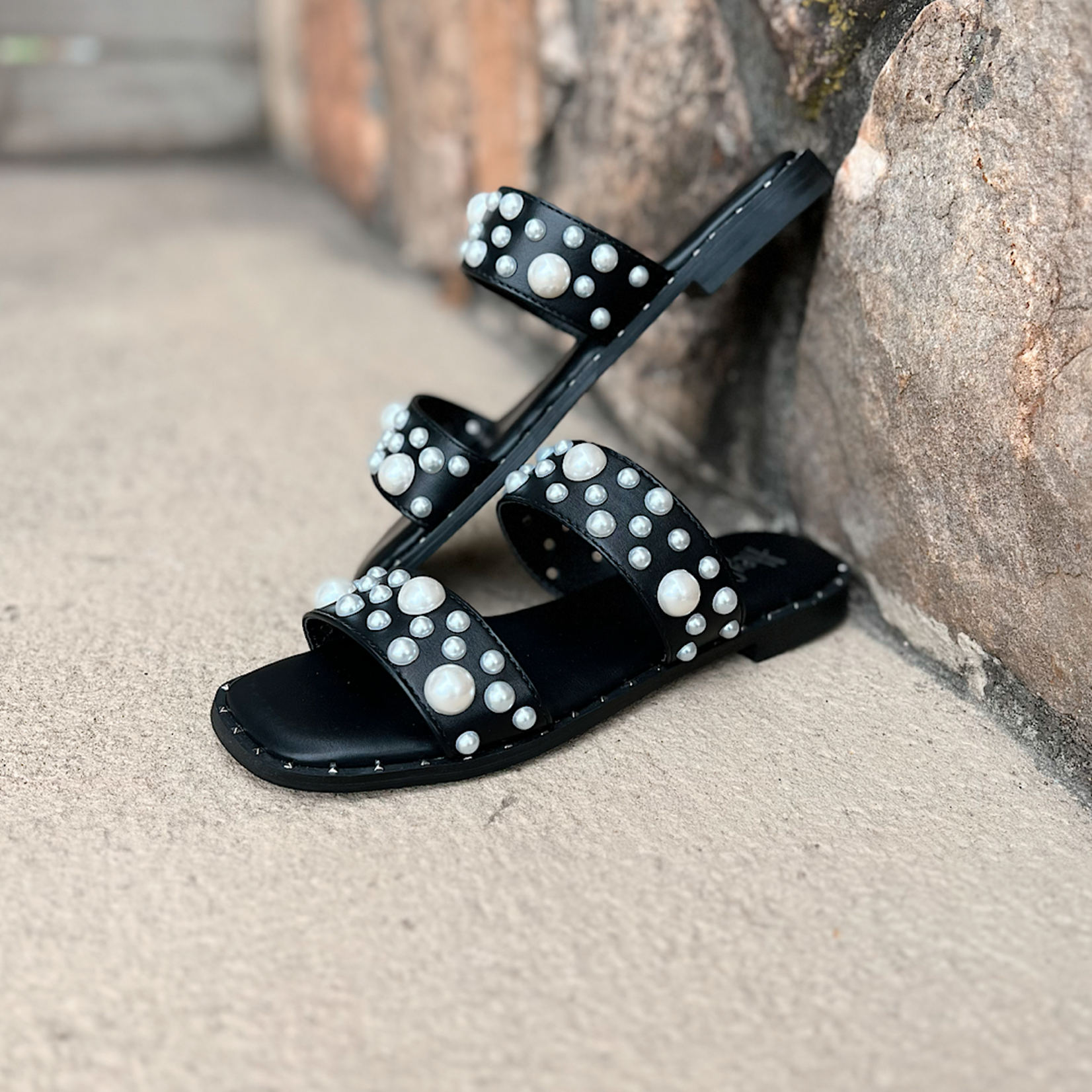 Corkys Black Marie Sandals