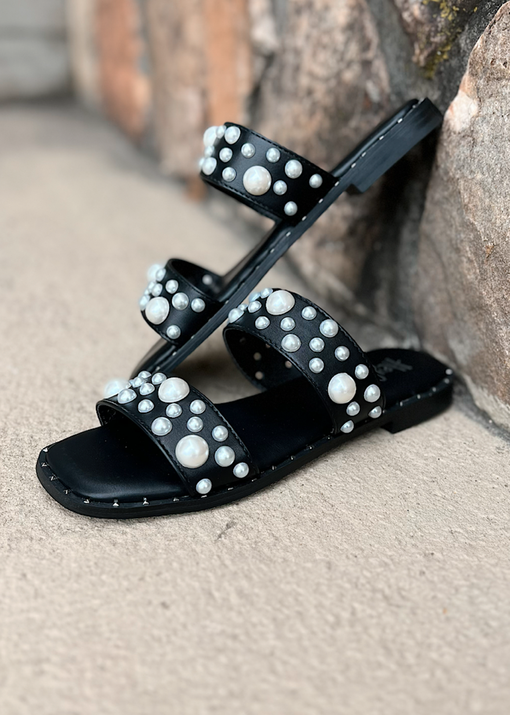 Corkys Black Marie Sandals