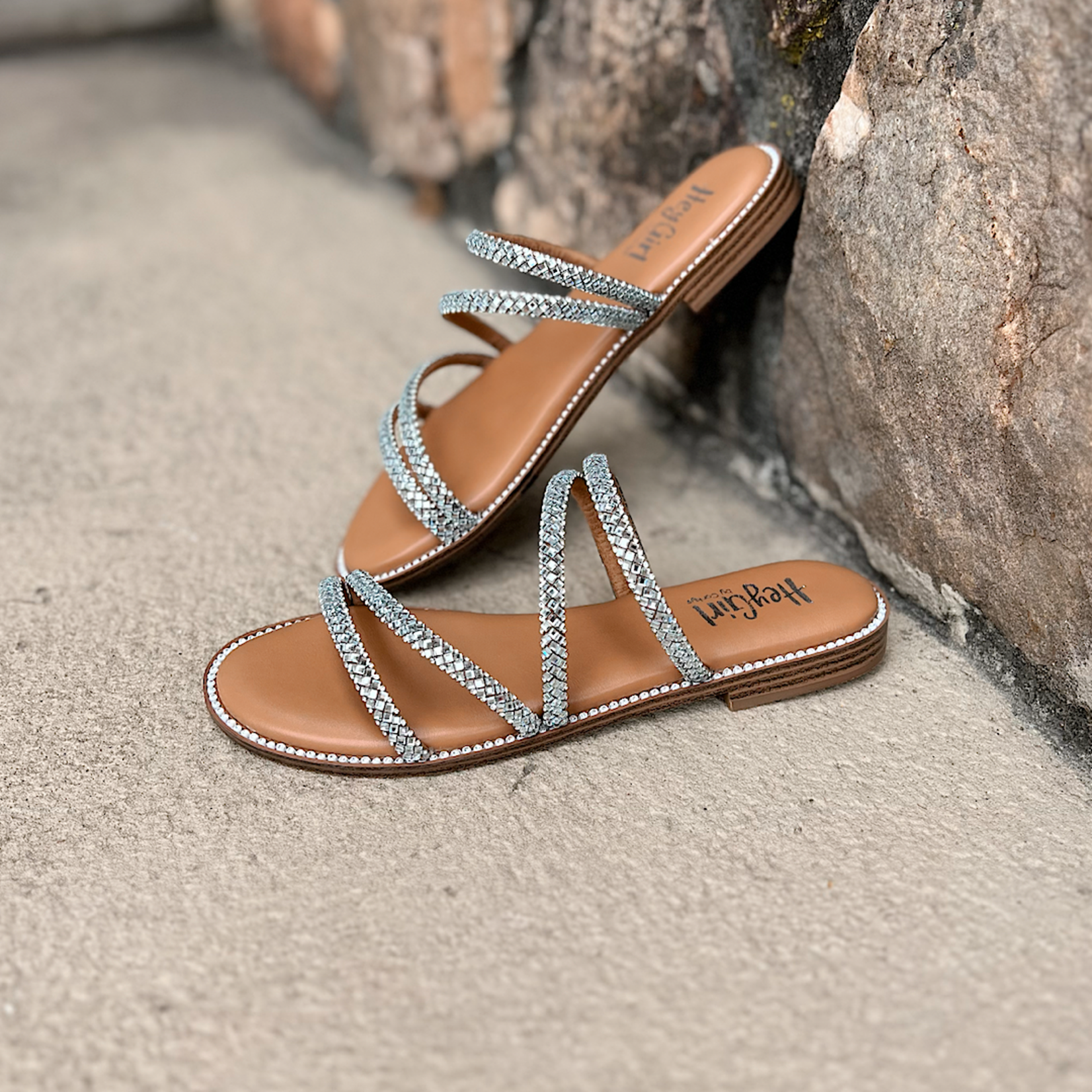 Corky Shell Yeah Clear Sandals