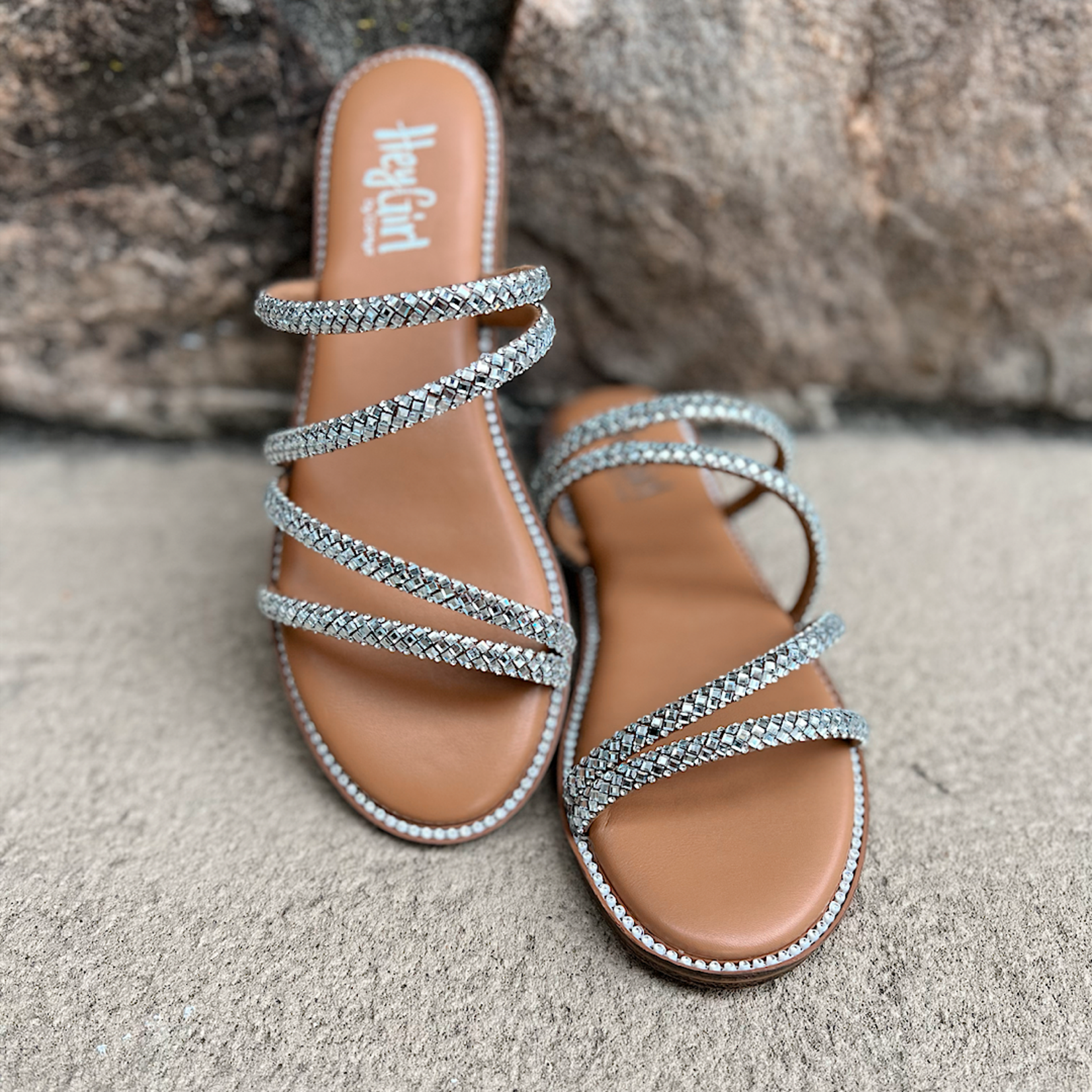 Corky Shell Yeah Clear Sandals