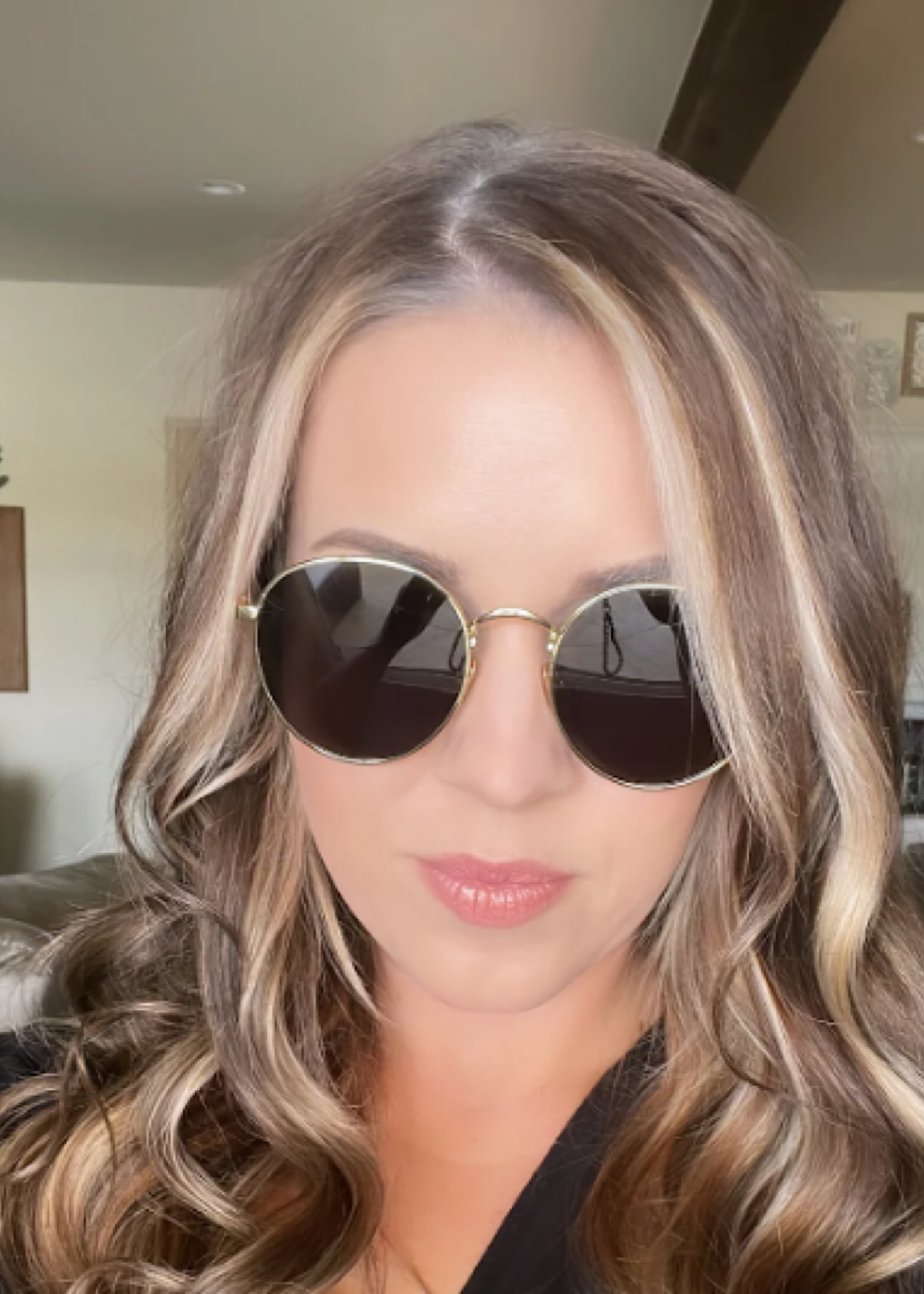 DAX Luna Gold Sunglasses