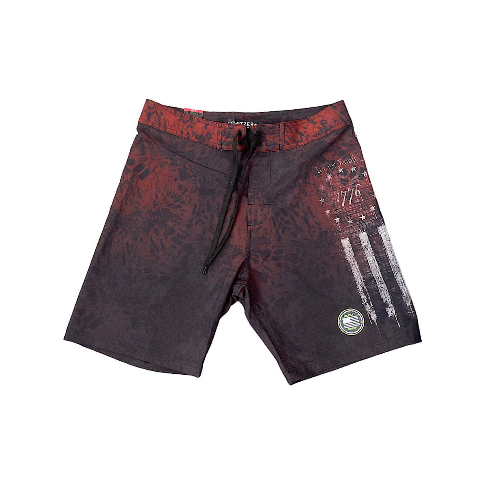 Howitzer 76 People Boardshort Red