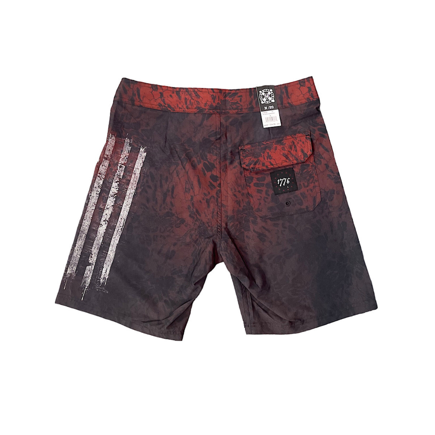 Howitzer 76 People Boardshort Red