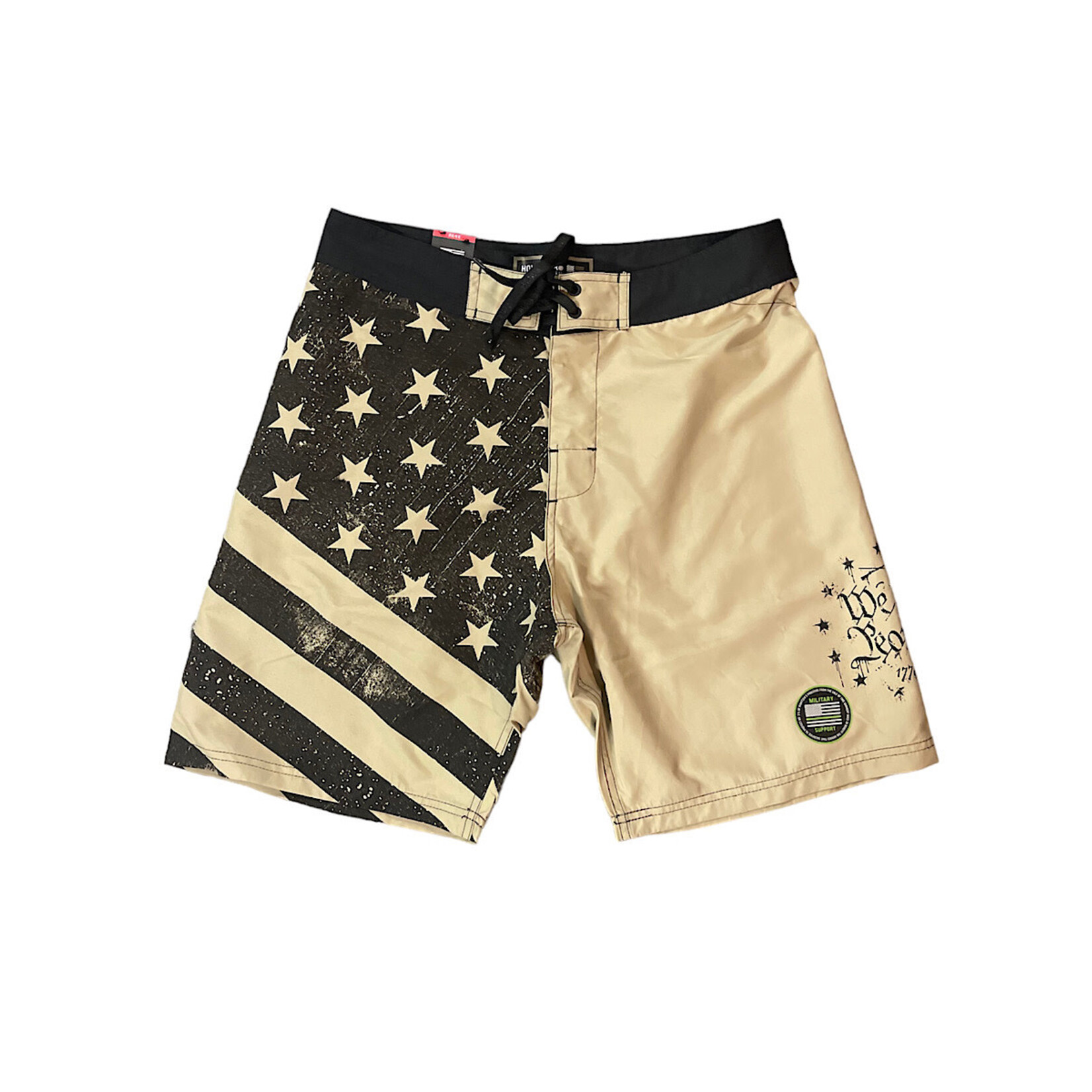 Howitzer People Circle Boardshort Khaki
