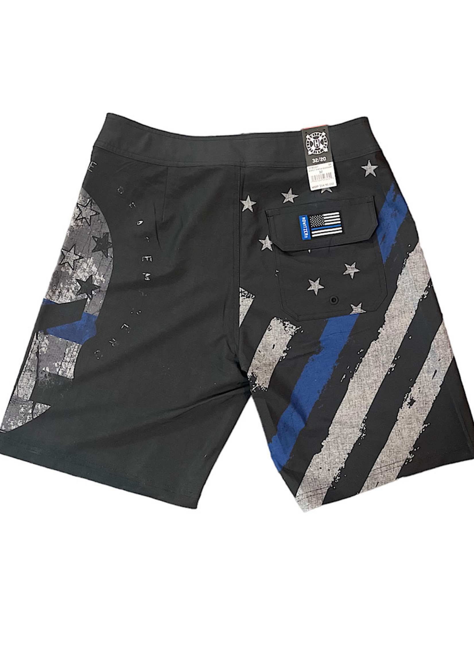 Howitzer Respect Spartan Boardshort Black