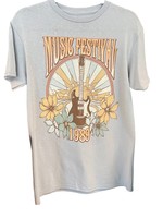 American Highway Music City S/S Tee-Silver