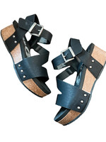 Very G Shayne Black Wedge