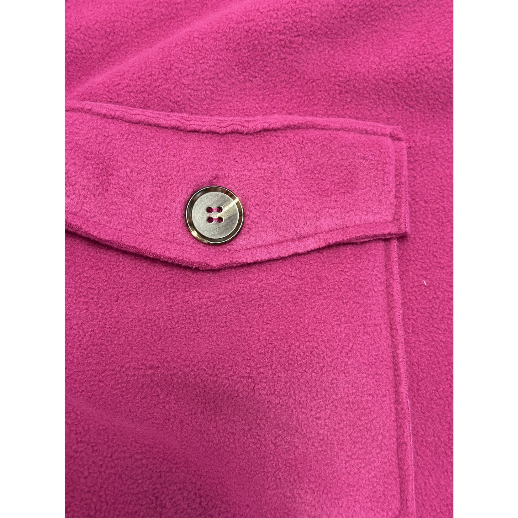 Plus Fuchsia Long Shacket