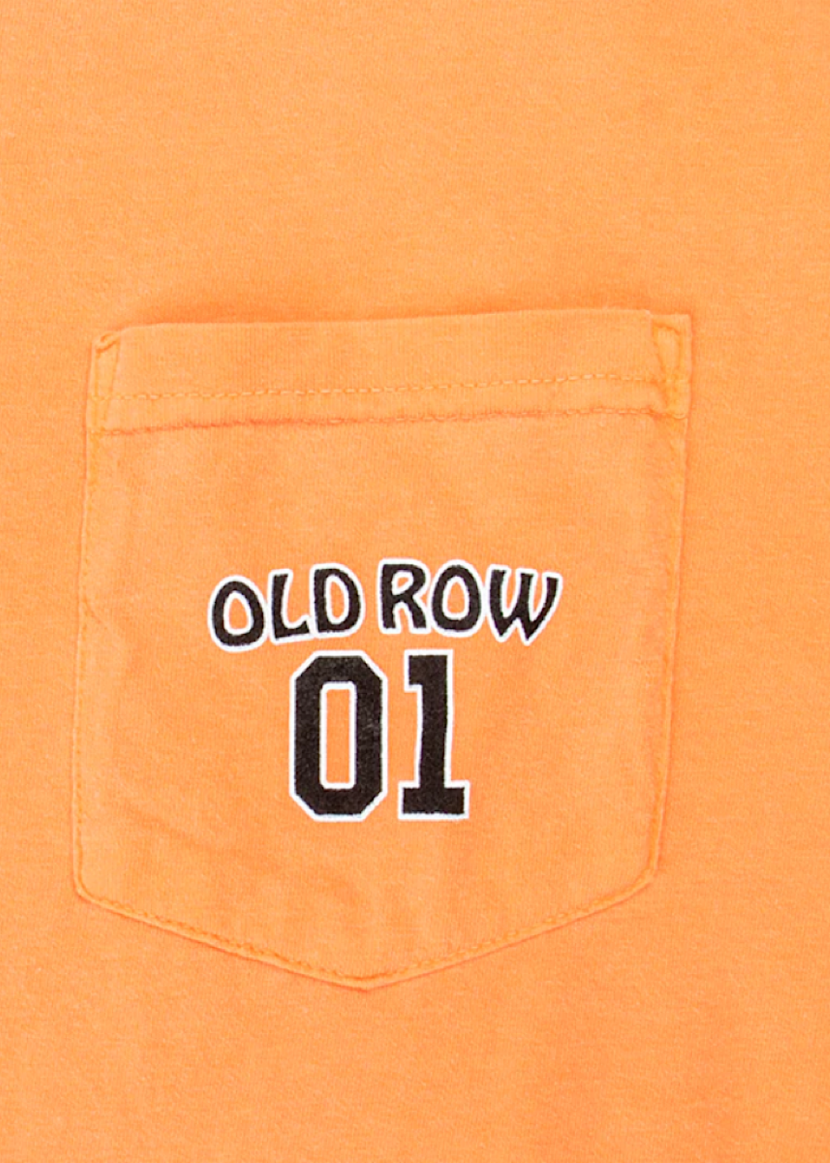 Old Row Old Row Hazzard County Orange Pocket Tee