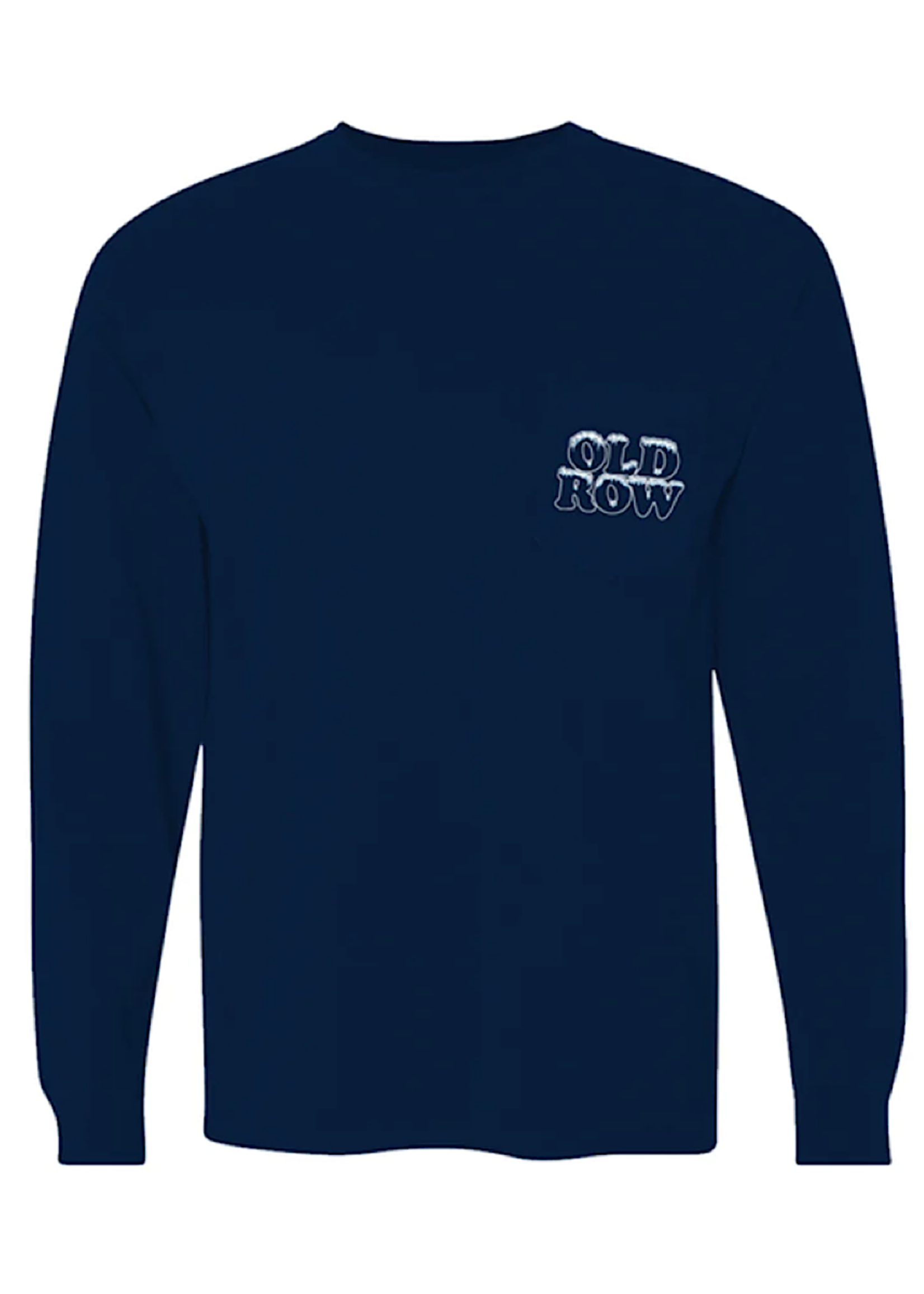Old Row Party Snowman LS Pocket