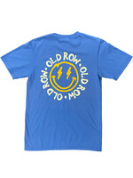 Old Row Old Row the Smiley Face 2.0 Blue Pocket Tee