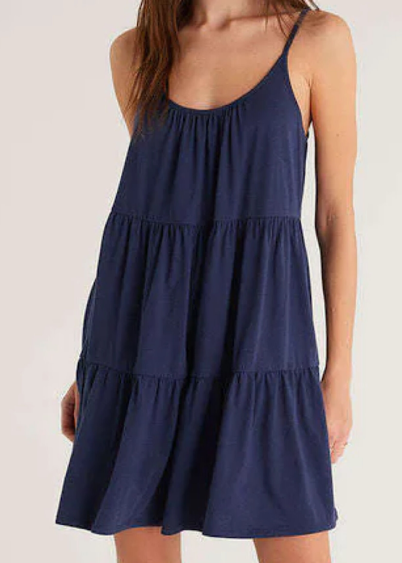 Z Supply Z Supply Mari Knit Mini Dress Midnight Blue