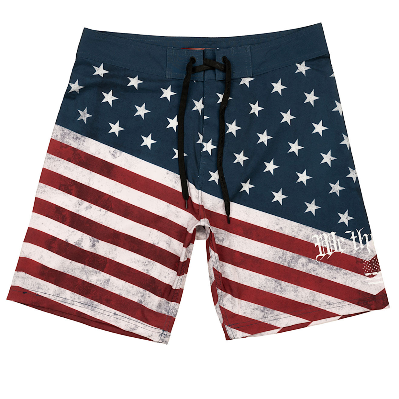 Howitzer American Boardshort -White Multi