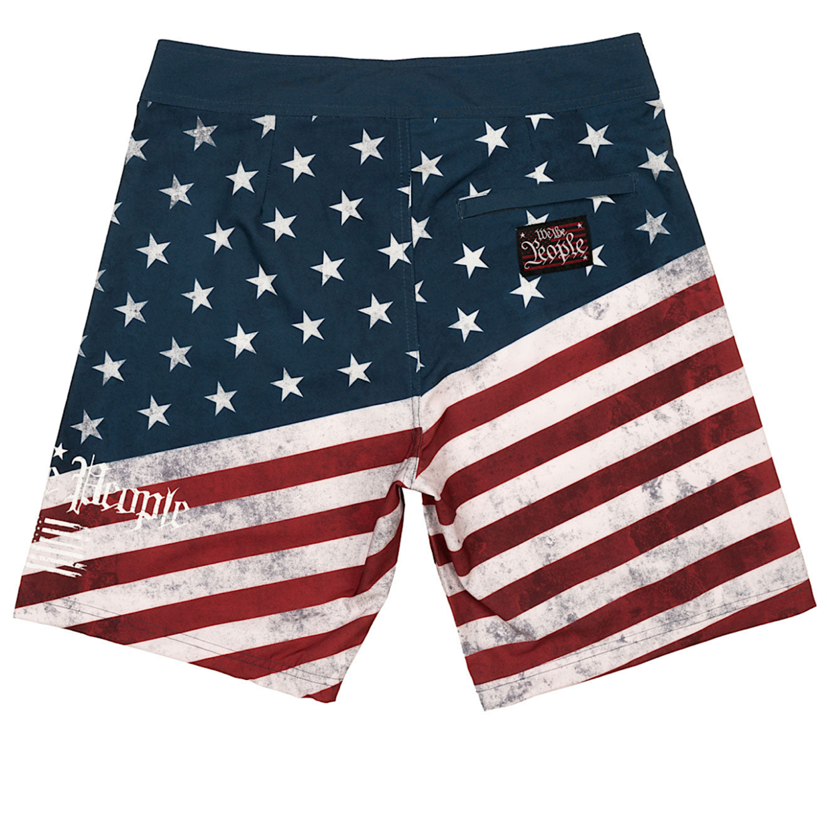 Howitzer American Boardshort -White Multi
