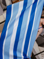 Blue Striped Quick Dry Beach Towel