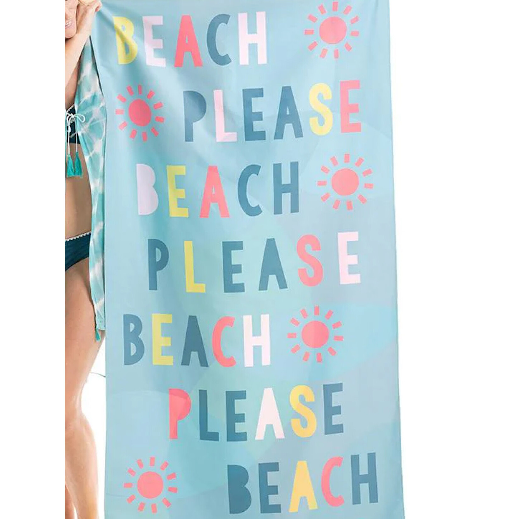 Beach Please Quick Dry Beach Towel