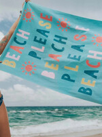 Beach Please Quick Dry Beach Towel