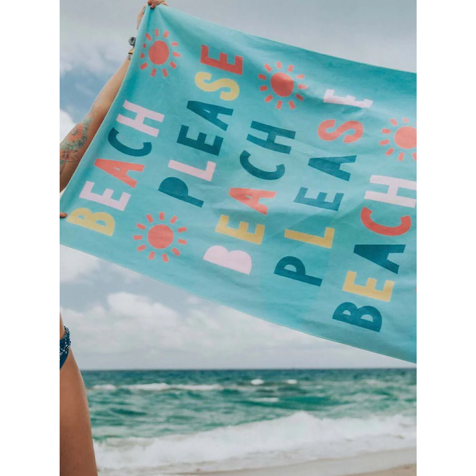 Beach Please Quick Dry Beach Towel