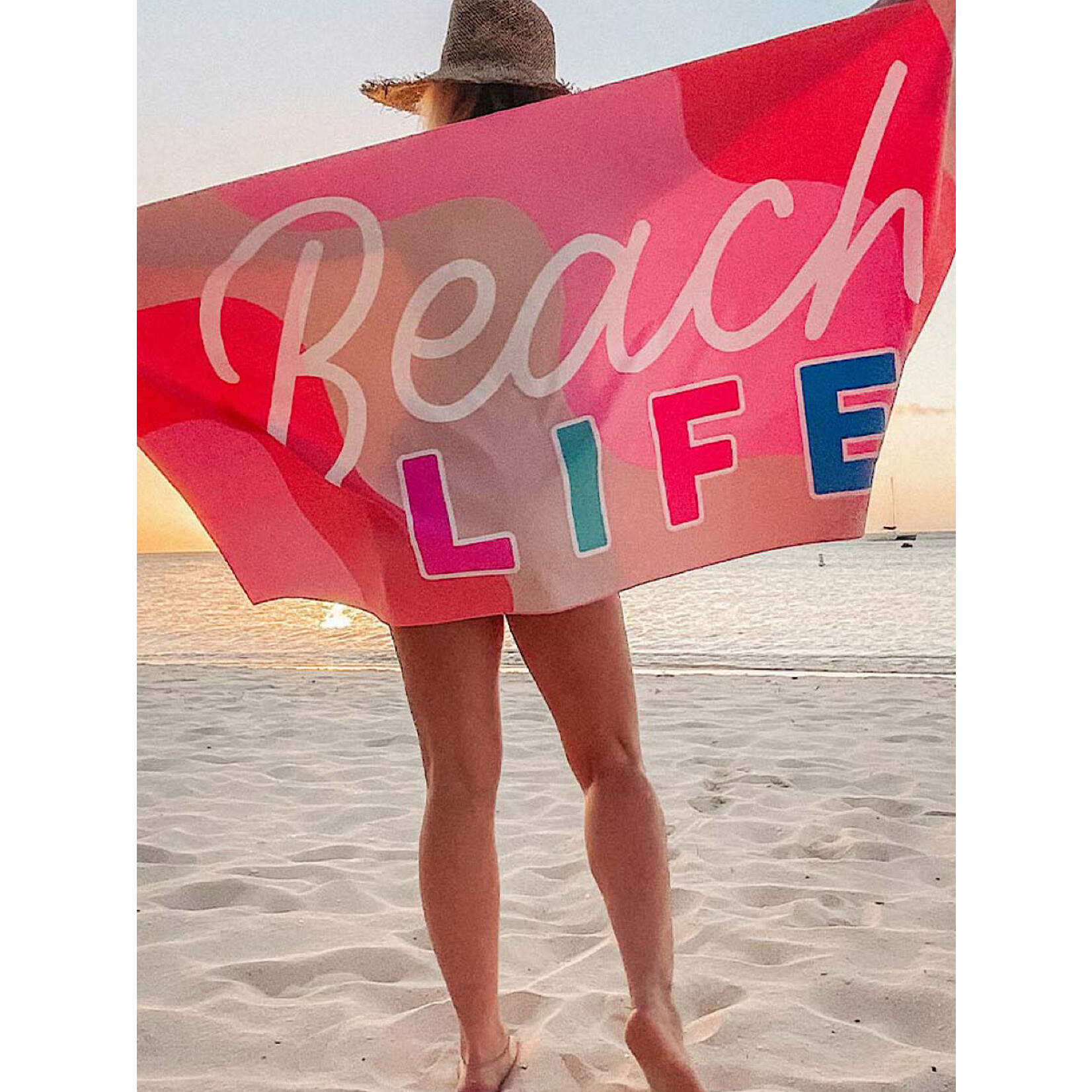Beach Life Quick Dry Beach Towel