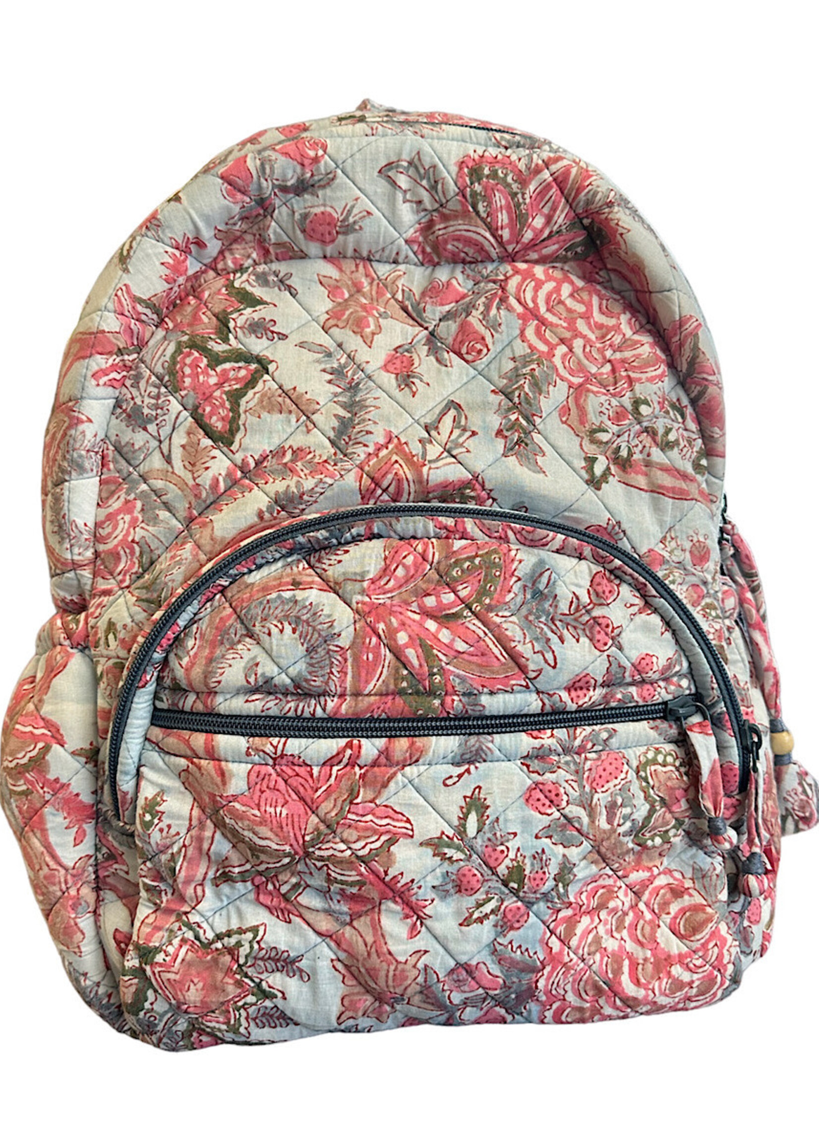 Anju Botanical Blue Backpack